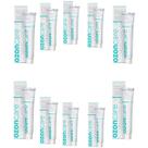 Kit com 10 creme pasta dental ozonizada sem fluor vegano menta 90gr antisseptica menta
