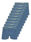 Kit com 10 Cuecas Boxer Lupo 17800-001 Plus Size Kit com 10 Cuecas Boxer Lupo 17800-001 Plus Size