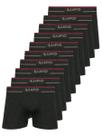 Kit com 10 Cuecas Boxer Lupo 733-004