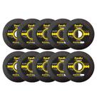 Kit com 10 Discos de Corte Fino Navalha Titanium