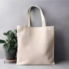 Kit com 10 ecobags lisas 40x40cm - 100% algodão cru