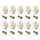 Kit Com 10 Elementos De Fixação Deca Liv Aspen Quadra Izy Level Flex