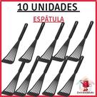 Kit com 10 Espatulas de Plastico Talher para macarronada arroz cozinha