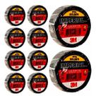 Kit com 10 Fita Isolante 3M Imperial 18MM X 5M