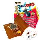 Kit com 10 Folhas Para Controle de Pragas Cola Adesiva Pega Tudo Kit Higiênico Potente