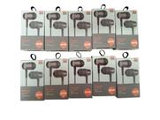 Kit com 10 Fone de Ouvido com Microfone Qmob Preto