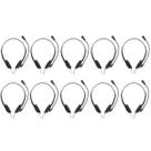 Kit com 10 Fones De Ouvido Headset P2 Microfone Preto Bright