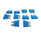 Kit com 10 Fusíveis Lamina Azul 15A - Cód.6748