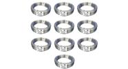 Kit com 10 kg de arame liso galvanizado - bwg18-1,24mm - jst