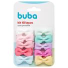 Kit Com 10 Laços Sortidos Com Presilha 15301 - Buba Kit Com 10 Laços Sortidos Com Presilha 15301 - Buba