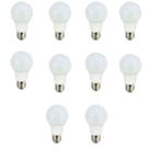 Kit com 10 Lâmpada Led Bulbo 9w 3000k Luz Amarela Jng Kit com 10 Lâmpada Led Bulbo 9w 3000k Luz Amarela Jng