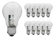 Kit Com 10 Lâmpadas Halógenas 70W E27 Luz Quente Empalux