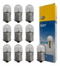 Kit Com 10 Lâmpadas Halogênio Hella 7506 7506A 5007 7528