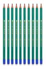 Kit com 10 Lápis BIC Evolution HB Nº2 com Borracha Resistente