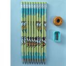 Kit Com 10 Lapis Hb Com Borracha, 1 Apontador, 1 Borracha, Com Sortimento, Ref S18a00574