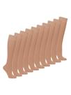 Kit com 10 Meias 3/4 Fio 20 Loba 5510-001