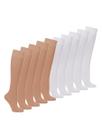 Kit com 10 Meias 3/4 Fio 20 Loba 5510-001