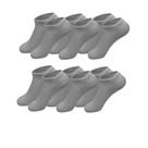 Kit Com 10 Meias De Algodão QLC Sport M2 Cano Curto - Cinza Kit Com 10 Meias De Algodão QLC Sport M2 Cano Curto - Cinza