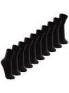 Kit com 10 Meias Esportiva Cano Médio Lupo 3290-009 Kit com 10 Meias Esportiva Cano Médio Lupo 3290-009