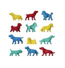 Kit com 10 Mini Cachorro dog de plástico Apas