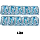 KIT COM 10 MINI mochila AZUL infantil transparente KIT COM 10 MINI mochila AZUL infantil transparente