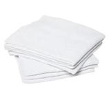 Kit com 10 - Pano de Chão Saco Branco Grande - Algodão - Absorção Max - 62x42cm