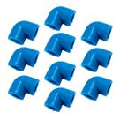 Kit com 10 Peças - Joelho 90 Azul Ppr para Ar Comprimido Topfusion Ø 50Mm