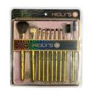 Kit com 10 Pincéis para Maquiagem Meily's Kit com 10 Pincéis para Maquiagem Meily's