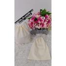 Kit com 10 Saquinhos de Algodão cru 14x20 cm Liso Kit com 10 Saquinhos de Algodão cru 14x20 cm Liso