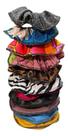 kit com 10 Scrunchie, xuxinha, elástico de cabelo, rabicó, frufru para prender o cabelo colorido kit com 10 Scrunchie, xuxinha, elástico de cabelo, rabicó, frufru para prender o cabelo colorido