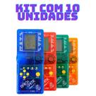 Kit com 10 Super Mini Game Retro Brinck Game Portátil 9999 jogos