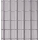 Kit com 10 Telhas Pvc Colonial 2,42m X 0,88m X 1,7mm 6 Ondas Lux Telhas