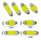 Kit com 10 Torpedo Asx COB 12V-24V 36MM 41MM 31MM