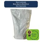 Kit Com 10 Un Saco Laminado Costurado Boca Aberta Branco 65x100cm Sem Impressão