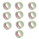 Kit com 10 Und Fita Adesiva Transparente 48mmX40mm