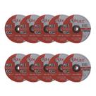 Kit com 10 Unid. Discos de Desbaste 9x1/4x7/8 Pol. PHF-96 Alcar