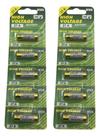 Kit Com 10 Unidades Bateria Pilha 12v 27a Alcalina Controle Alarme Portão Qualidade Premium
