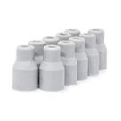 Kit Com 10 Unidades Borracha Sugador De Saliva Dabi E Outros