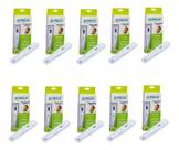 Kit Com 10 Unidades Termômetro Digital G-tech Th1027 Branco