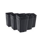 Kit com 10 Vasos Flexíveis Preto para embalagem de Mudas 0,8 Litros Nutriplan Kit com 10 Vasos Flexíveis Preto para embalagem de Mudas 0,8 Litros Nutriplan