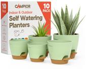 Kit com 10 Vasos para Plantas Campior com Autoirrigação para Uso Interno e Externo Kit com 10 Vasos para Plantas Campior com Autoirrigação para Uso Interno e Externo