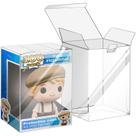 Kit com 100 caixas de exposição transparentes YixangDD para figuras de 4"