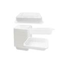 Kit Com 100 Embalagens Selagem Térmica Linha Kent Fácil BrasilPack 320 Ml Branca