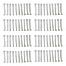Kit Com 100 Tirantes Branco Para Lavadora Brastemp Consul