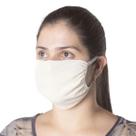 Kit com 100 Unidades de Máscaras de Proteção em Algodão Reutilizável