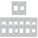 Kit com 10pcs placa 4x4 para 2 funcoes c/ tomada