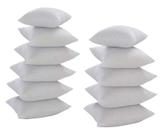 Kit Com 11 Refis De Almofada 45x45 Silicone Para Capas 40cm