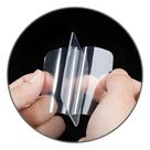Kit com 12 adesivos dupla face acrílica transparente extra forte 6x6cm