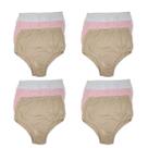 Kit com 12 Calçolas Calcinhas Adulto Lisa Algodão Senhora Atacado Kit com 12 Calçolas Calcinhas Adulto Lisa Algodão Senhora Atacado