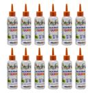 Kit Com 12 Colas De Silicone Liquida 100ml Leoarte